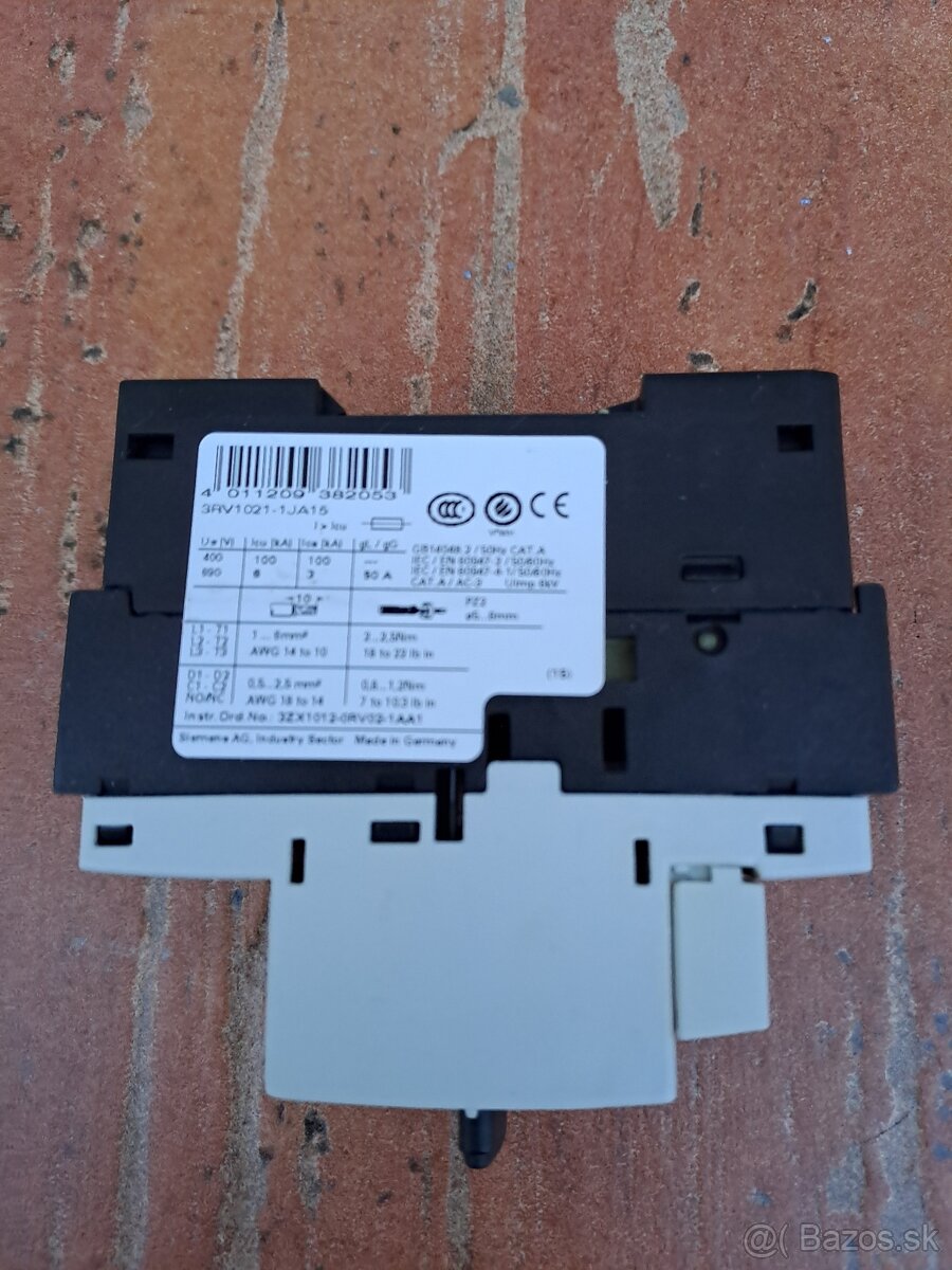 Predam siemens 3RV1021‑1JA15 - 2