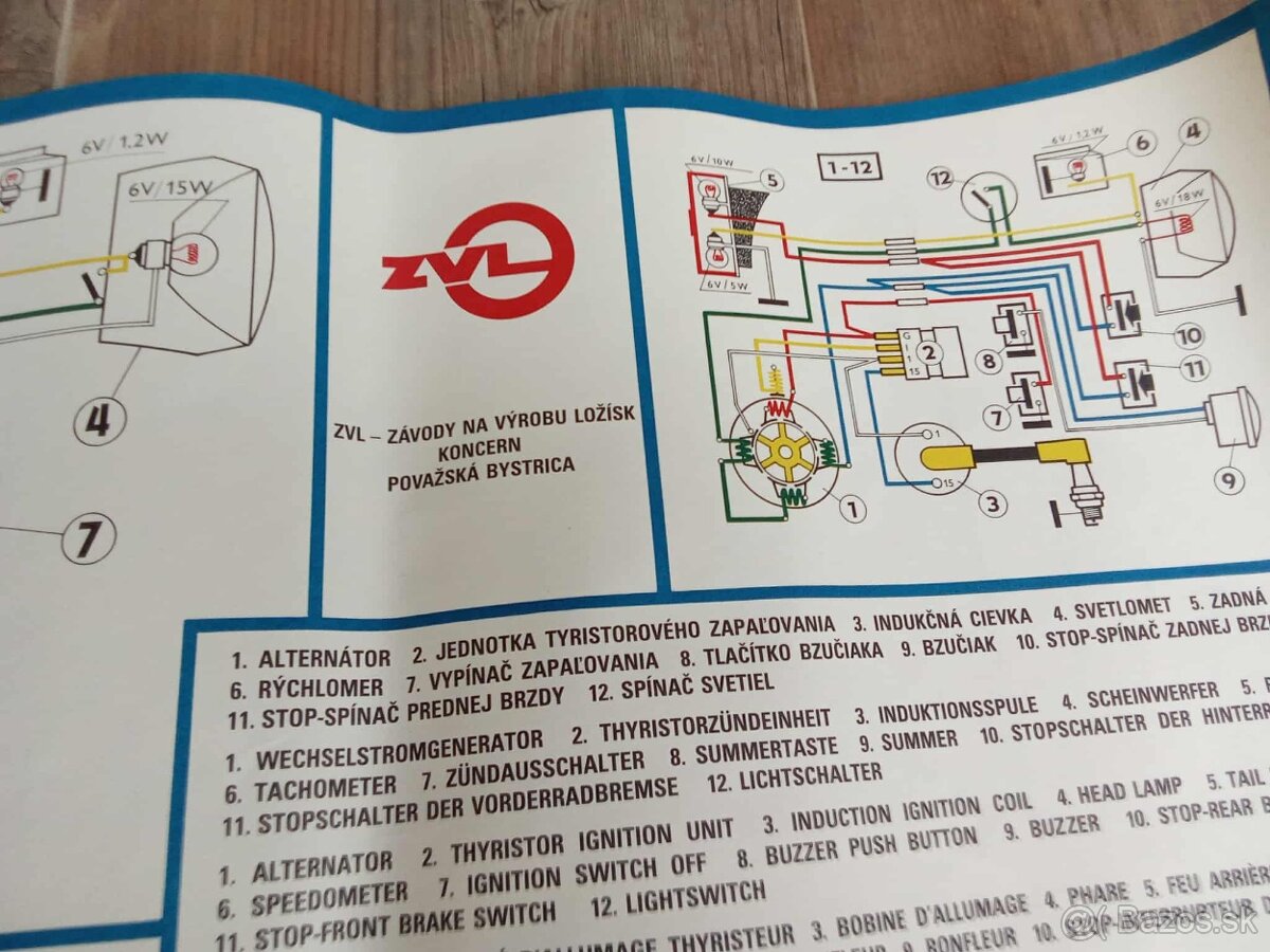 plagat Babetta 210 - dvojrychlostna - MOTOTECHNA CSSR - 2