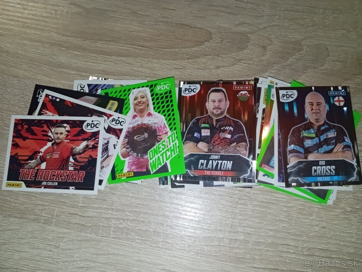 Vymením/Predám nálepky do albumu k MS v šípkach 2025/2026 - 2