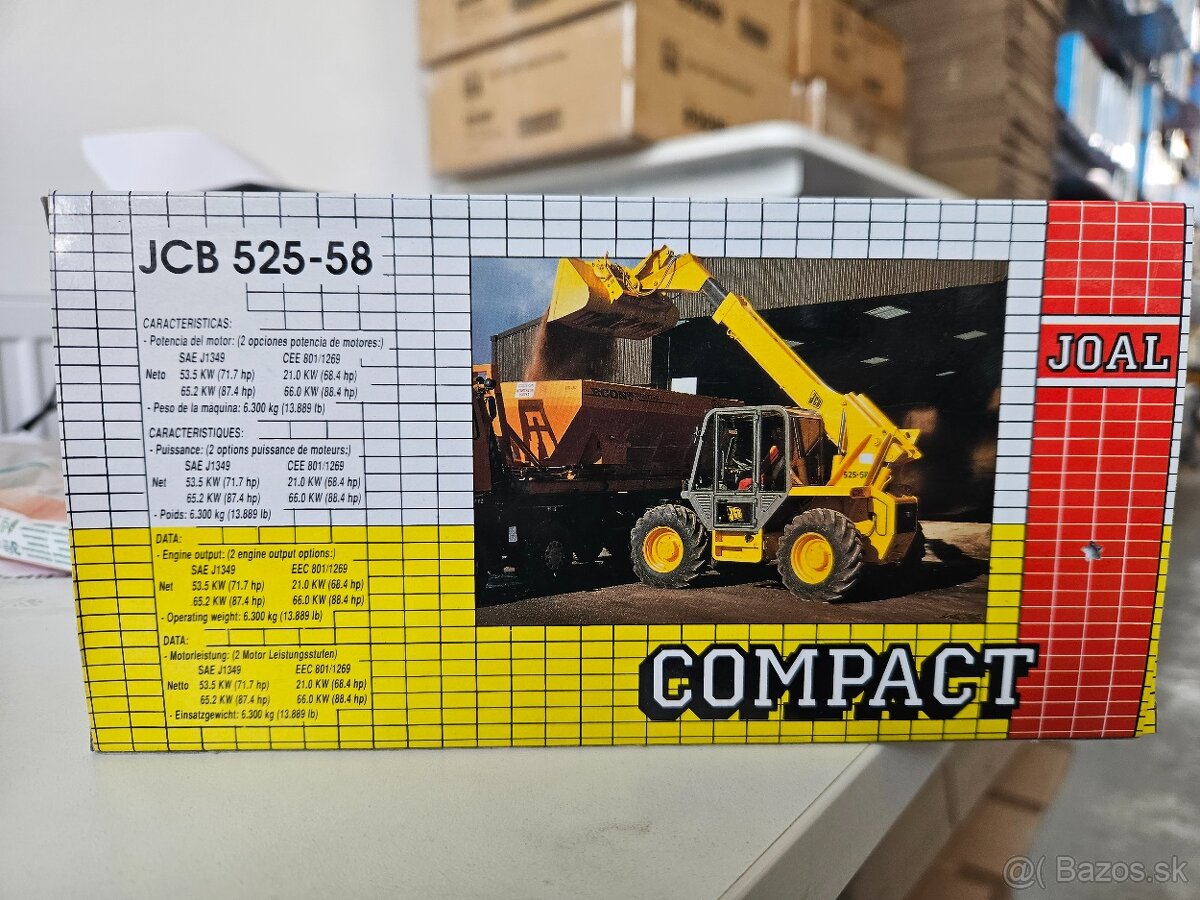 Historický kovový model JOAL JCB 525-58 - 2