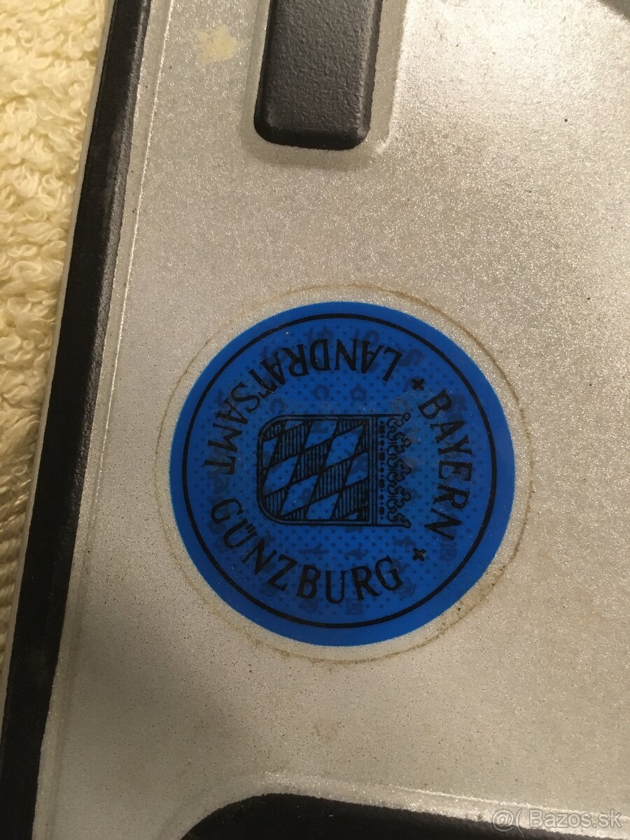 Staré nemecké ŠPZ - 2