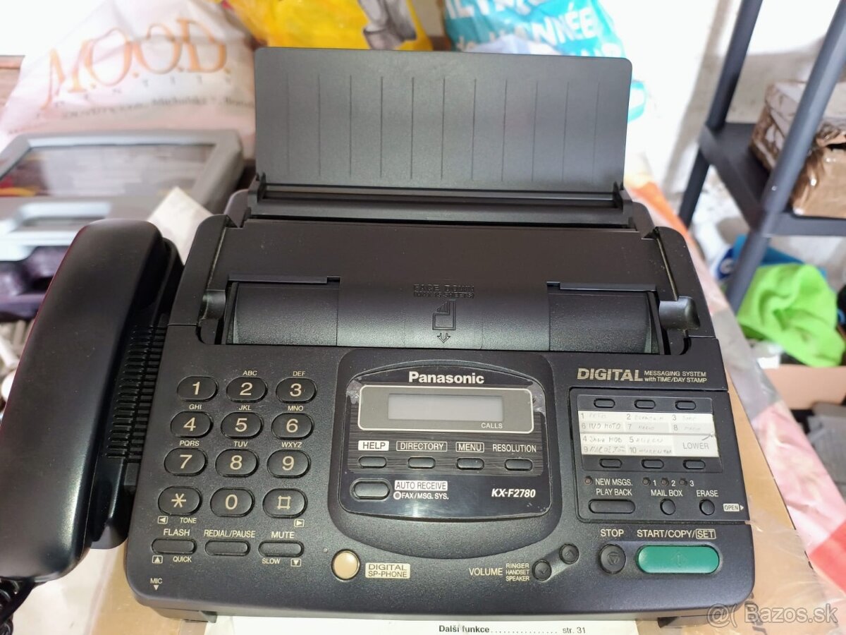 predám fax + kopírka - 2