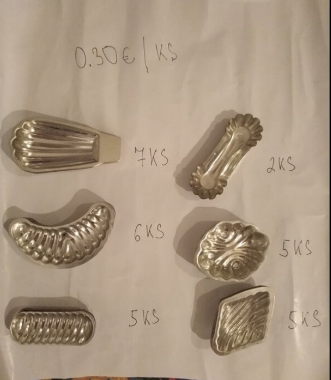 Formičky na pečenie - 2