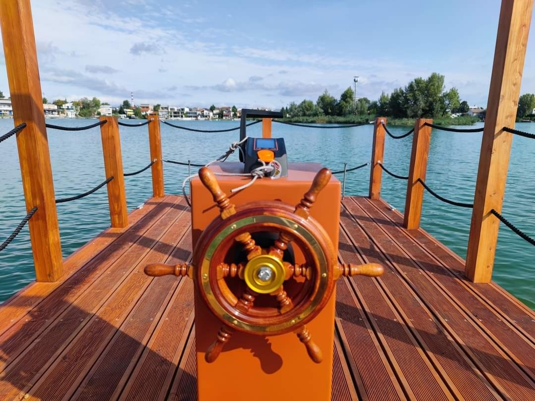 Katamaran drevená paluba 5,1 x 2,5m - 2