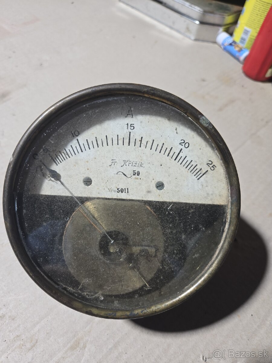 Predam stary Ampermeter - 2