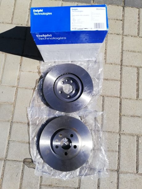 Brzdové kotúče DELPHI BG2844 - nové JUMPY SCUDO EXPERT - 2