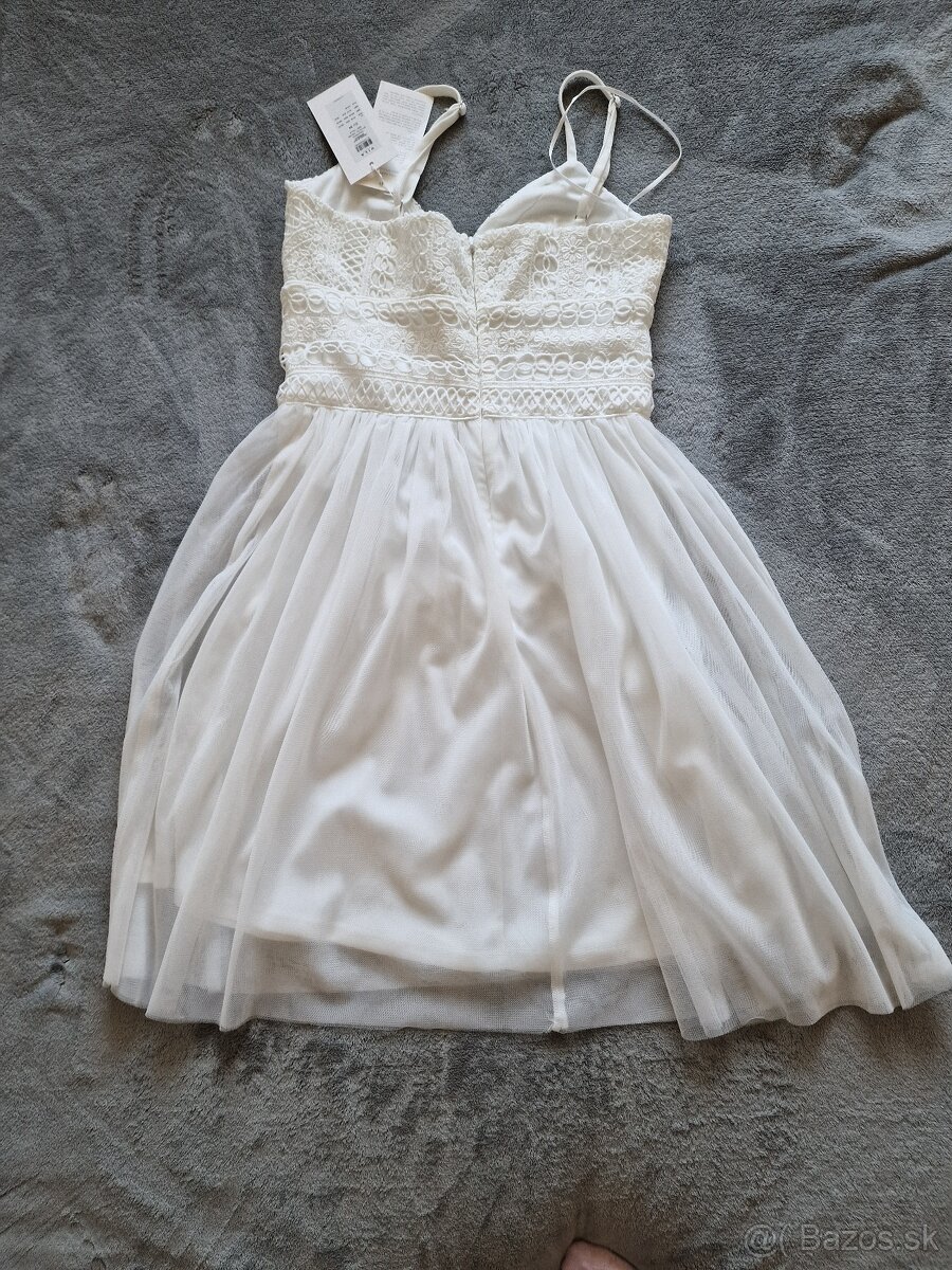 biele saty VILA - nove - 2