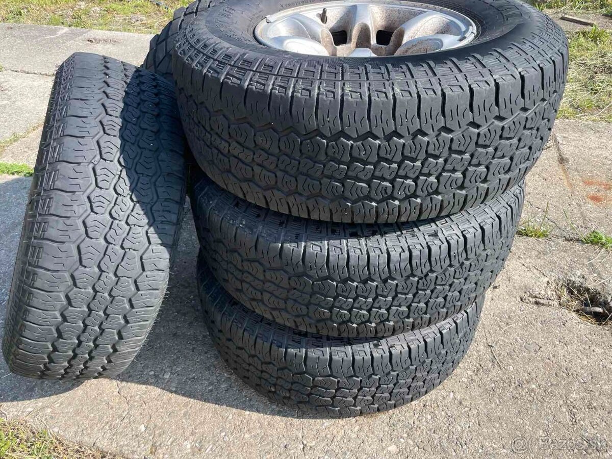 kolesá / Elektróny 265/70 R15 - 2