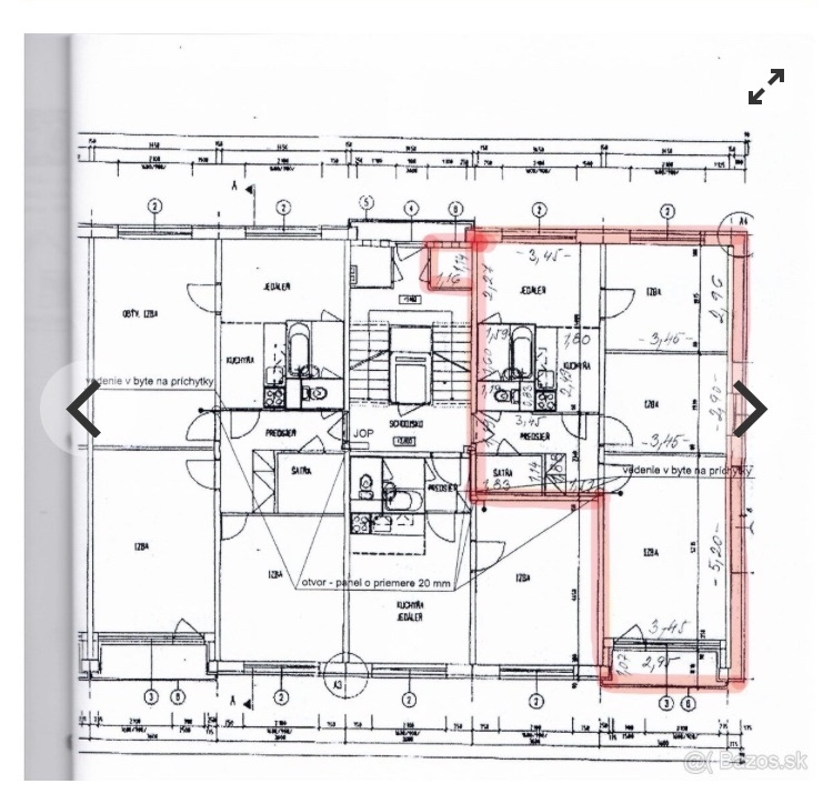Predam 3 izbovy byt Martin Sever - 2
