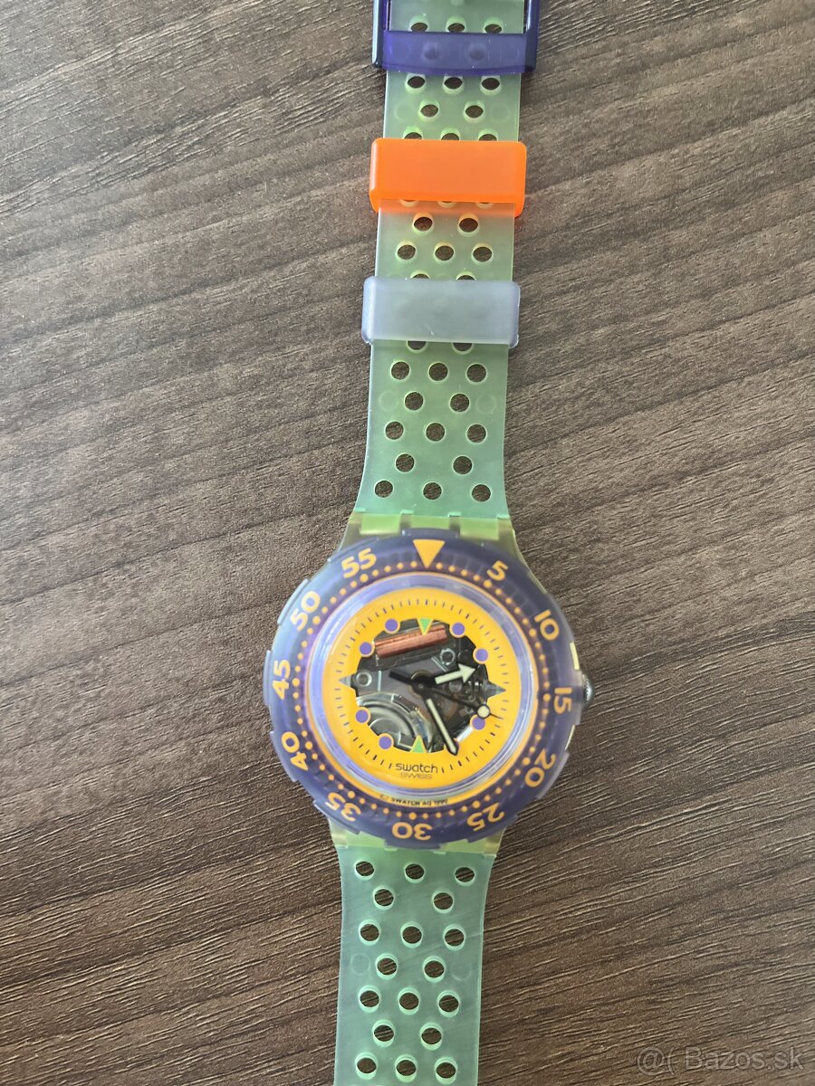 Swatch Scuba 200 "Hyppocampus" - SDK103 - 1991 - Vintage N - 2