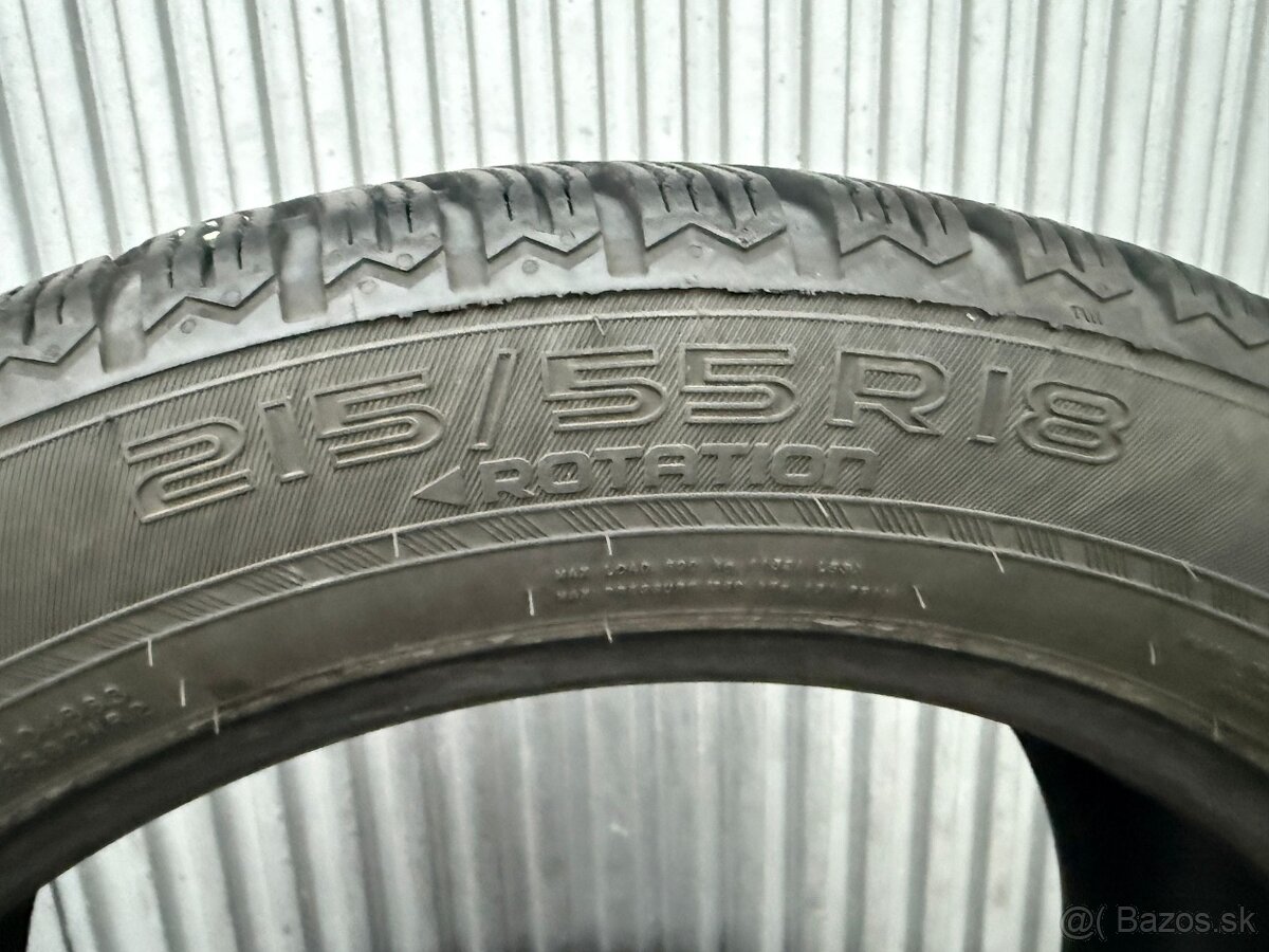 Zimne pneumatiky NOKIAN 215/55 R18 - 2