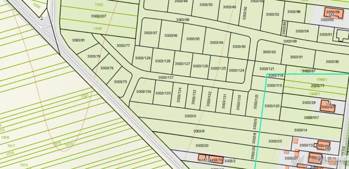 Pozemok pre rod. domy v obci Šarišské Bohdanovce - 2
