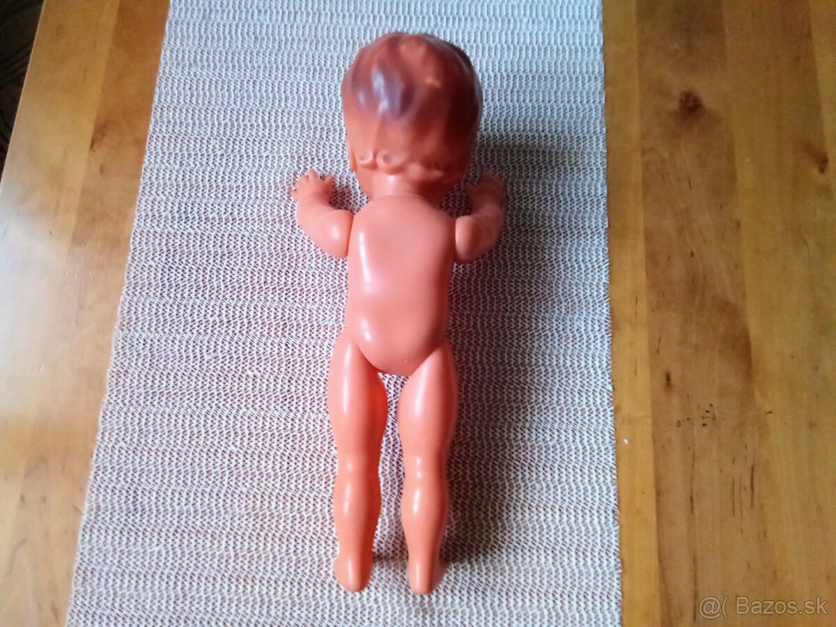 Retro, gumová panenka-Lenka -bábika - 2