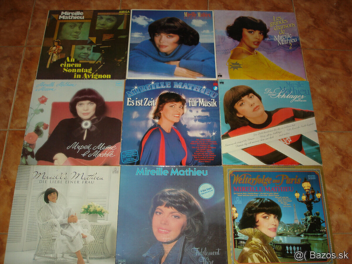 predám LP platne od talianskych a francúzkych interpretov - 2