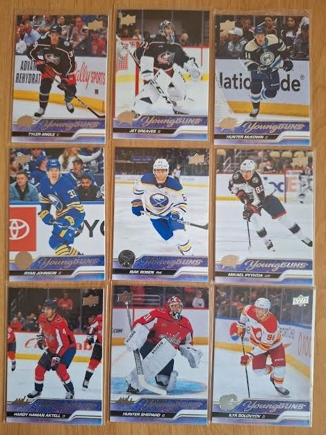 Hokejove karty,kartičky Young Guns 2023/24 - 2