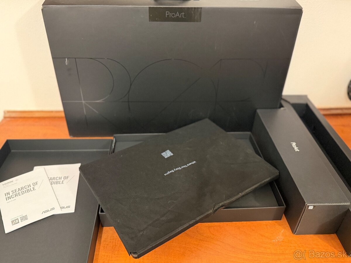 ASUS ProArt 16 OLED 16" Ryzen 9 AI, zánovný - záruka Nay - 2