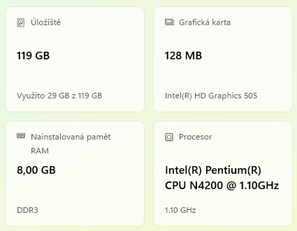 ▼DELL Latitude 3180 - 11" / N4200 / 8GB / SSD / ZÁR▼ - 2