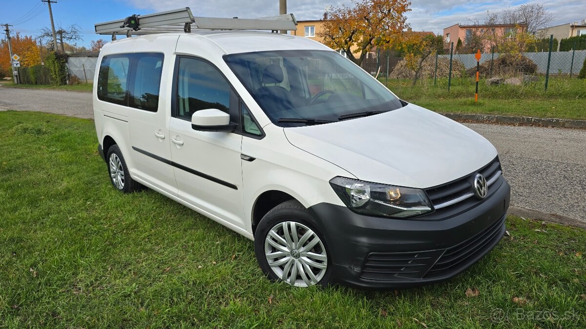 VW Caddy MAXI 2.0 TDI 75kW, 2/2019 - 5 miestne - 2