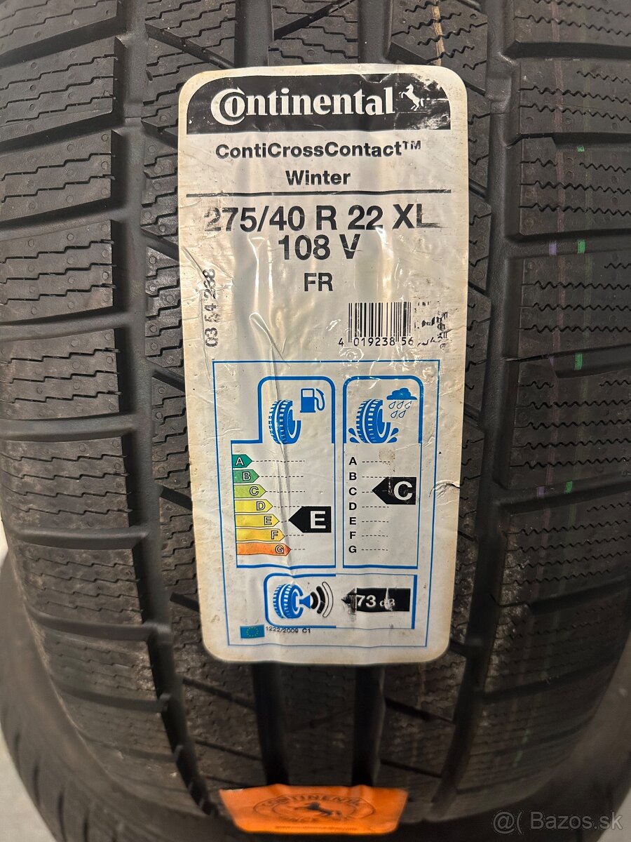 Continental CrossContact Winter 275/40 R22 108V - 2