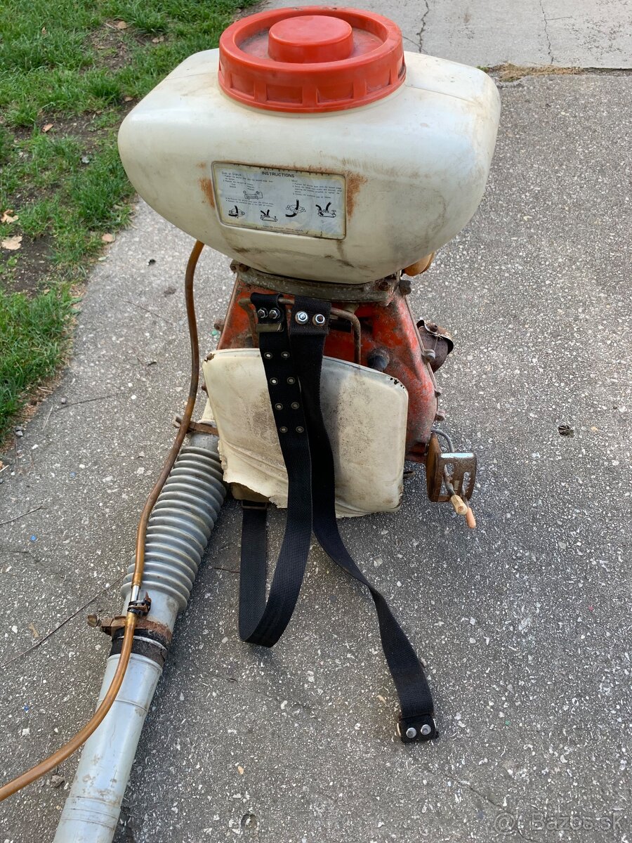 Benzinový postrekovač - 2