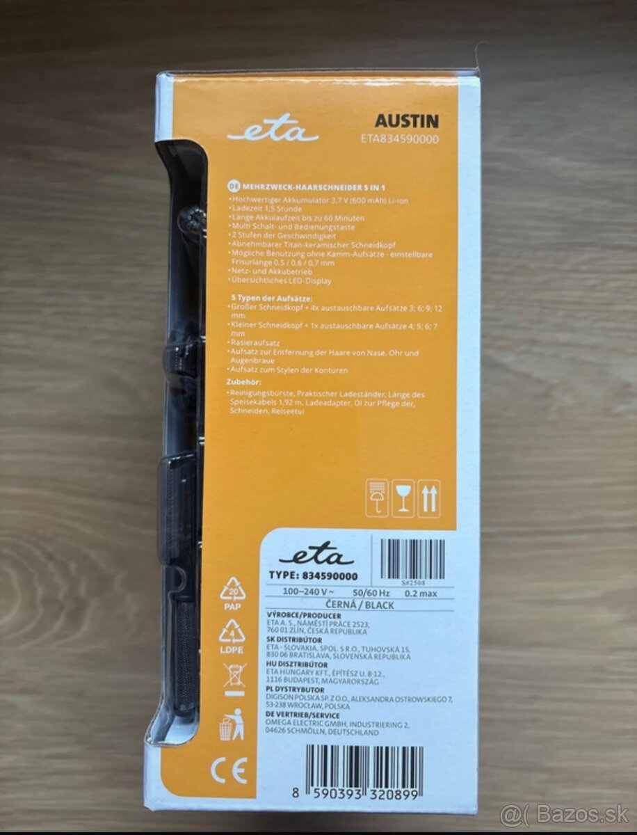 Nový Zastrihávač multifunkčný ETA - 2