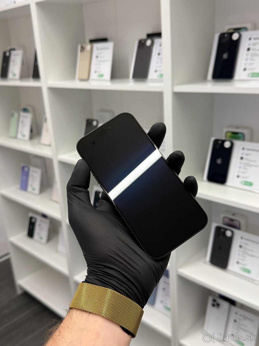 ZÁRUKA 2 ROKY / Apple iPhone 15 Pro 128GB Black Titanium - 2