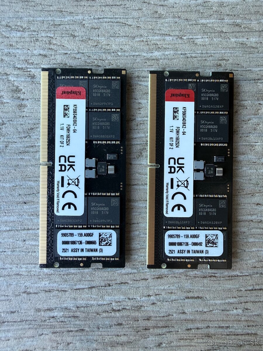 Kingston Fury Impact DDR5 – notebook RAM 2x32 GB - 2