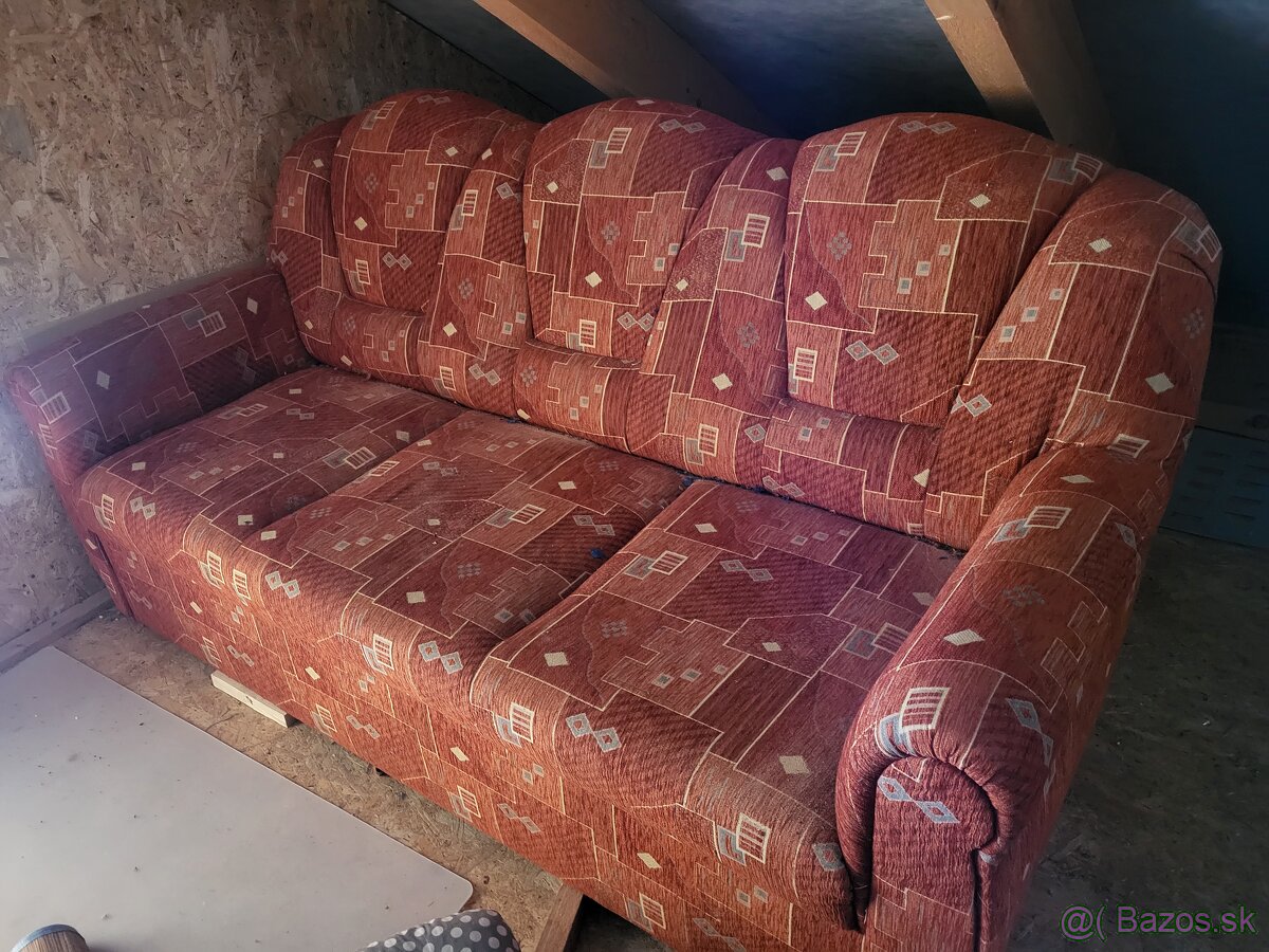 Darujem gauč + kreslo - 2