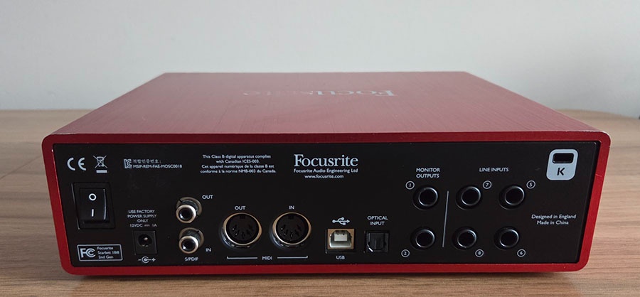 Predám Focusrite SCARLETT 18i8 - 2