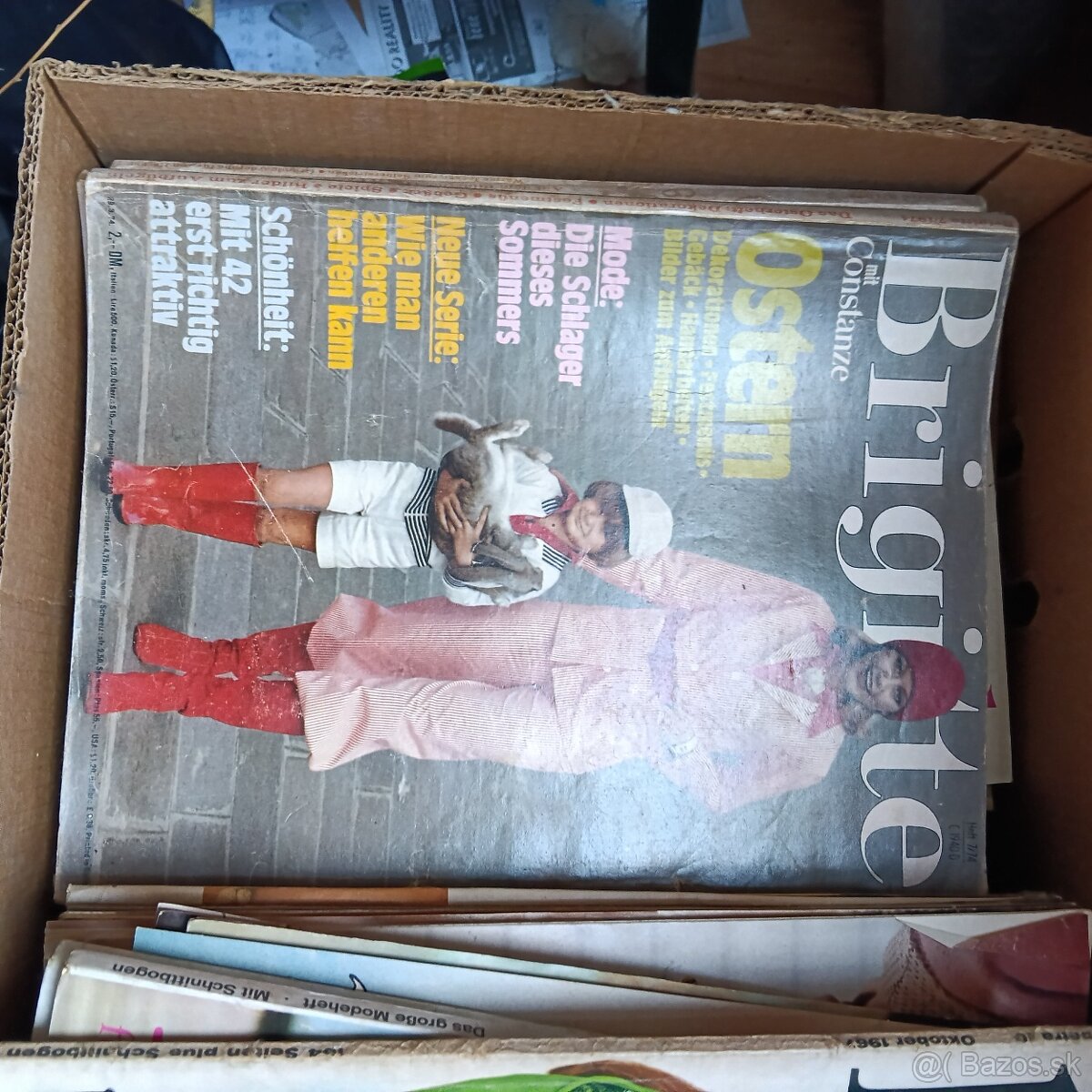 Retro časopisy BRIGITTE a PETRA (1969–1974) - 2