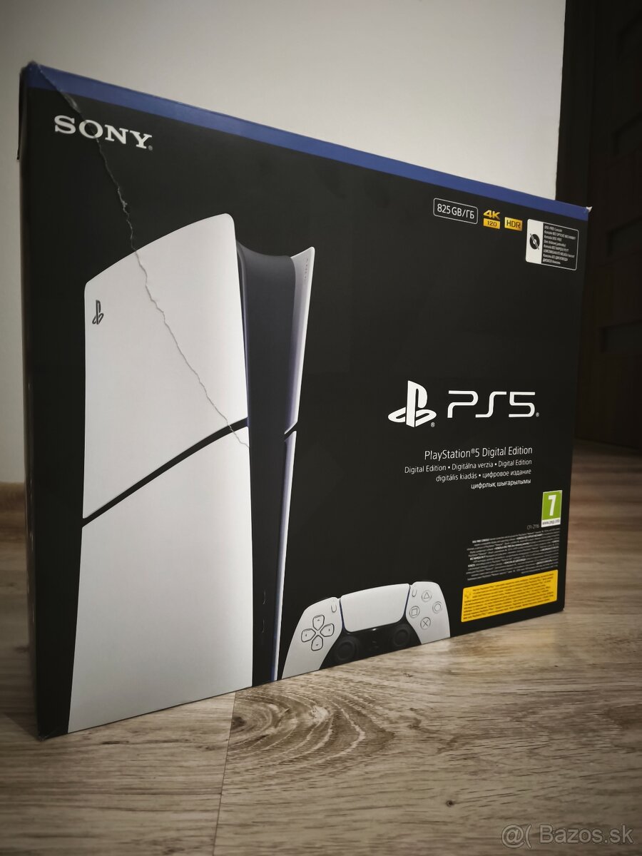 PlayStation 5 Digital (typ modelu - slim) - stav novej - 2