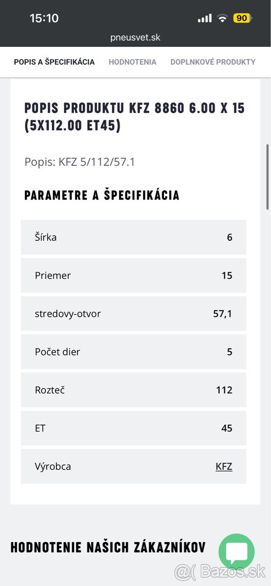 5x112 Plechové kolesa - 2
