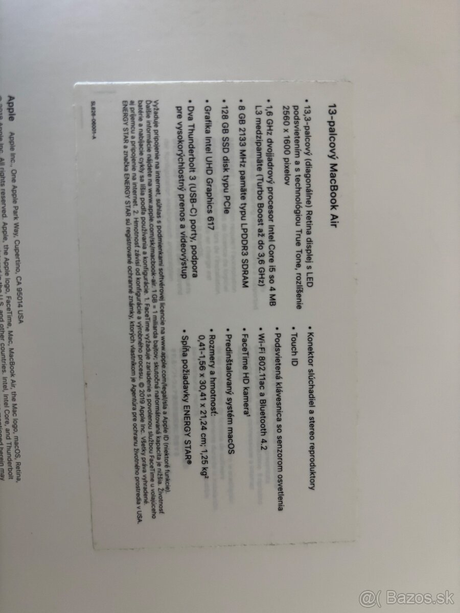 MacBook Air 2019 - 2