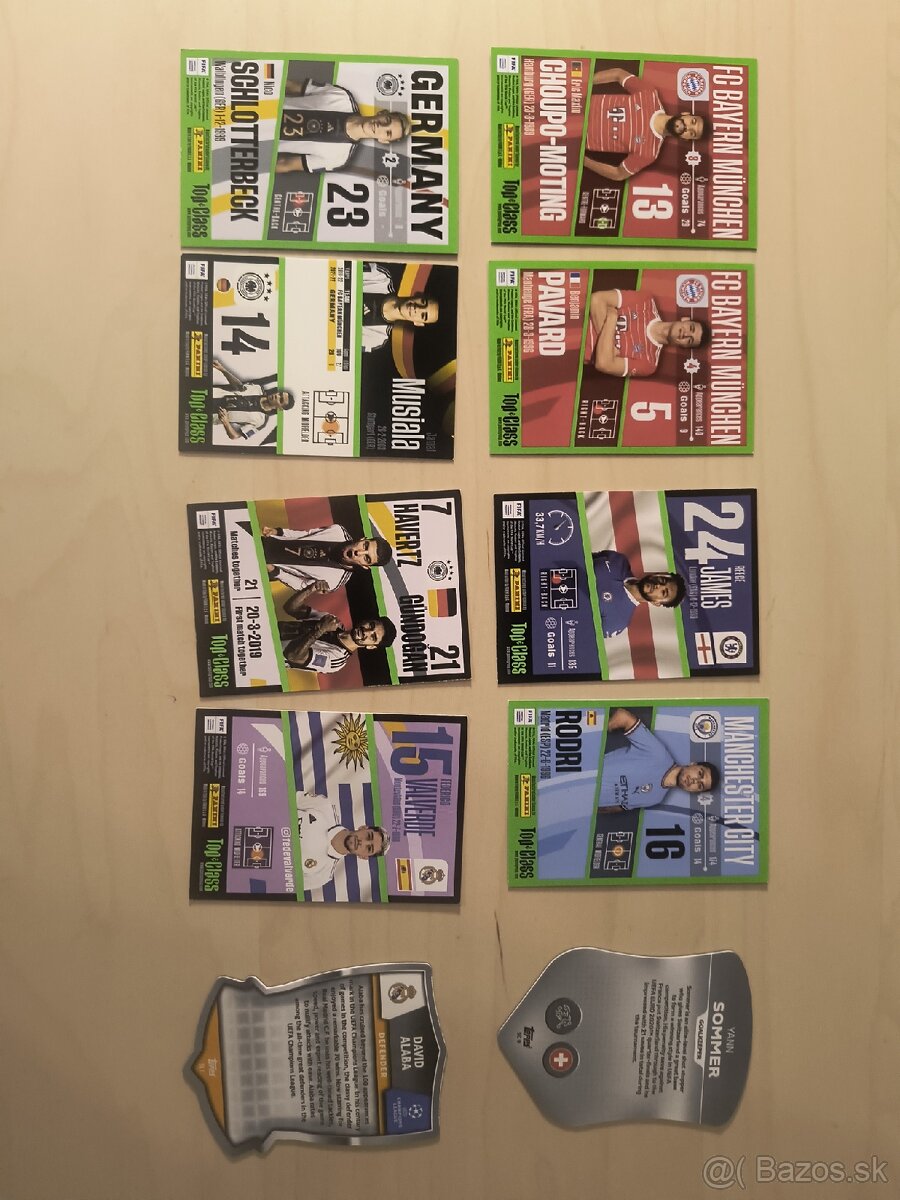 Predám zberateľské karty Panini 2023 - 2
