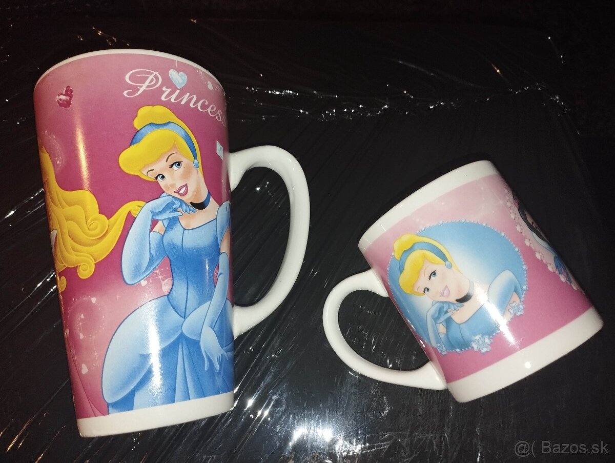 DVD prehrávač s USB, šálky Disney princezné - 2