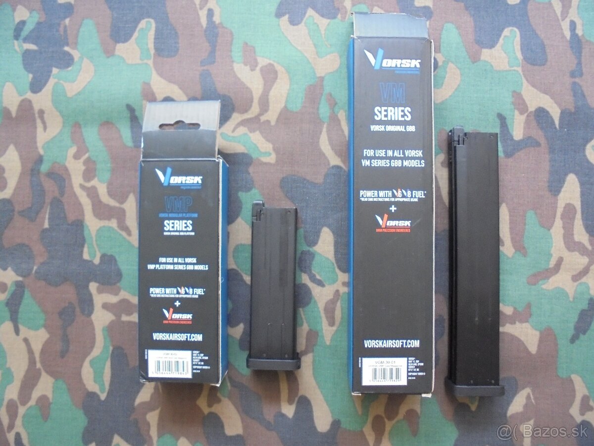 Zasobniky Vorsk pre VMP. - 2