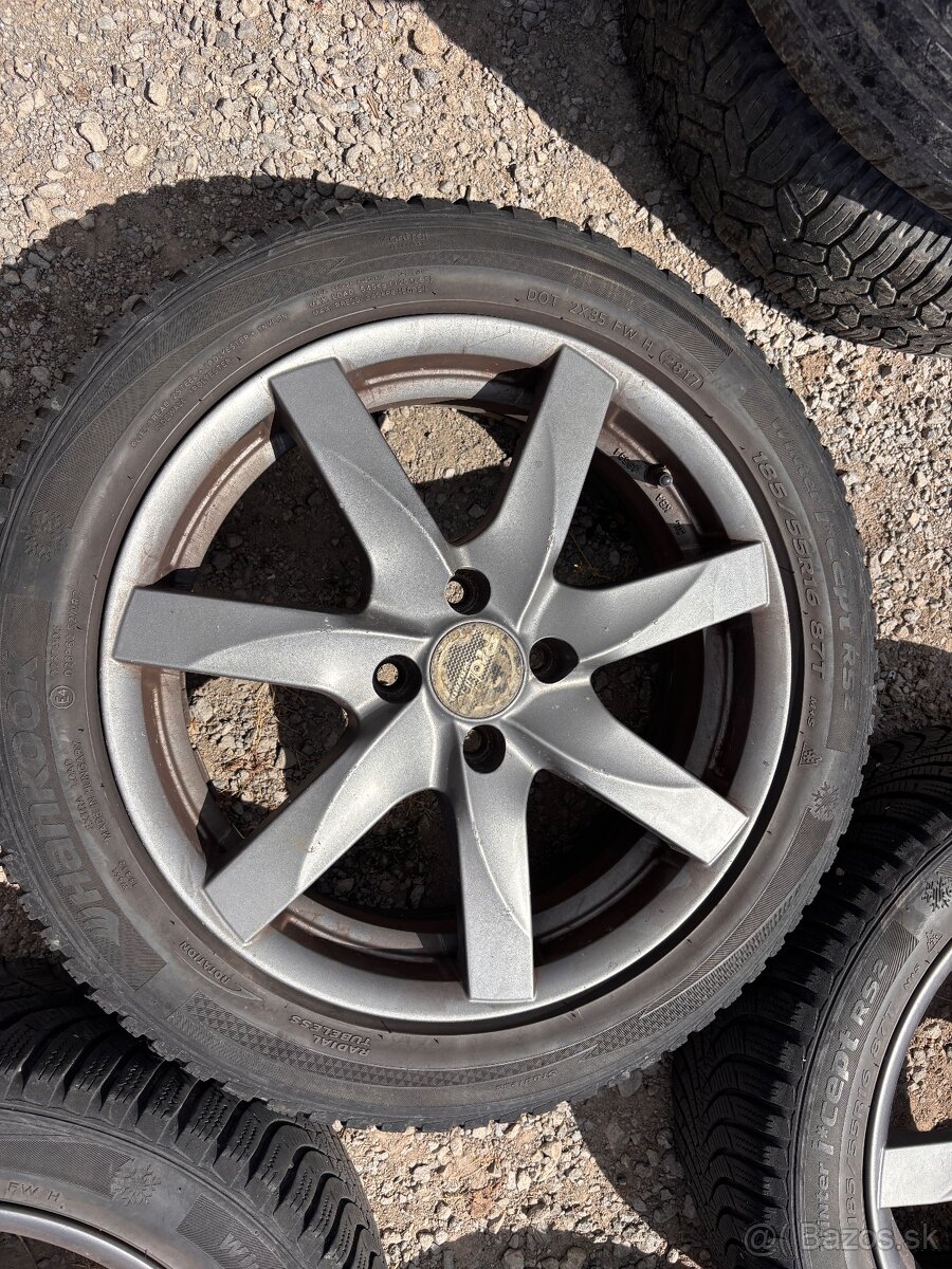 Elektróny 4x100 R16 185/55 R16 - 2