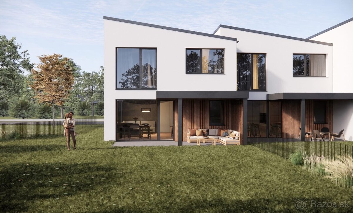 Novostavba rodinného domu v radovej zástavbe, Stará Bystrica - 2