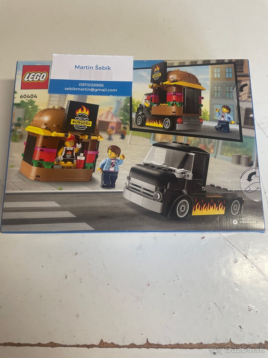 Predám nové neotvorené LEGO 60404 Burger Van - 2