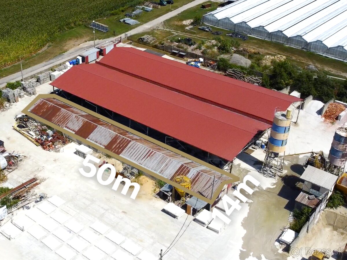 Prenájom skladov / betonárka s personálom - Bánov / Šurany - 2