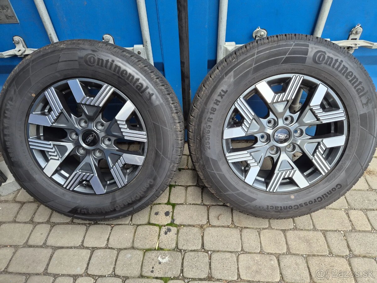 Nova letní sada Ford Ranger + vw Amarok 6x139,7 PHEV - 2