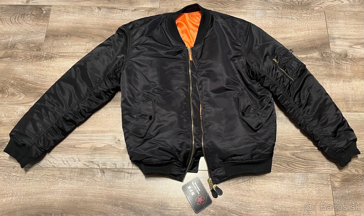NOVÁ Pánska bunda bombera MA1 Bomber Pilot - 2