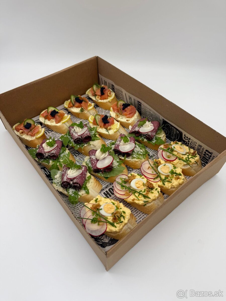 Chlebíčky - domáca výroba - 2