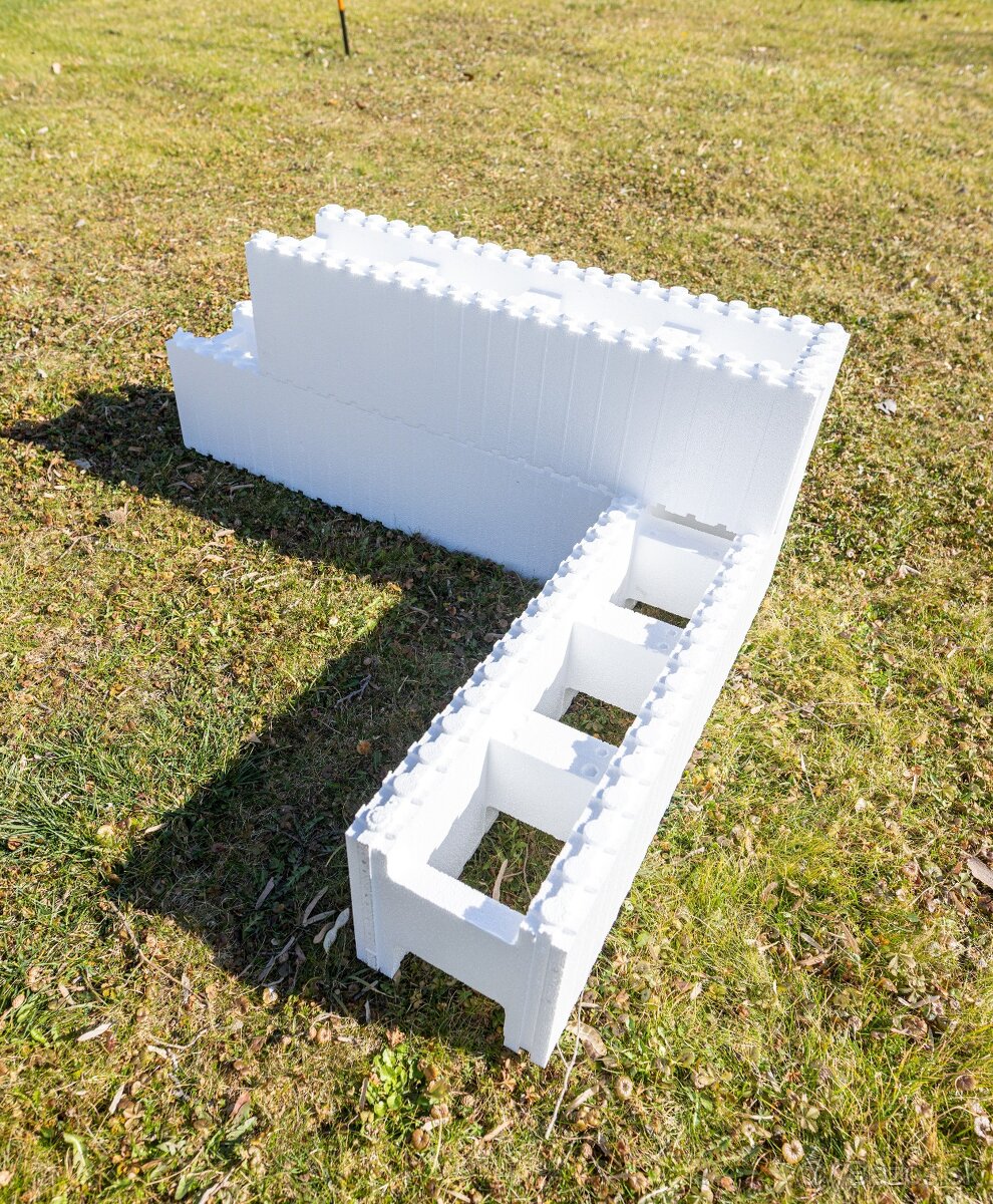 Polystyrénové tvárnice, bloky na bazén - 2