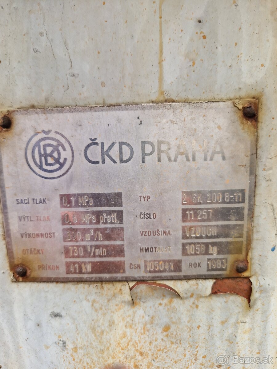 Kompresor ČKD 2SK200 B11 - 2