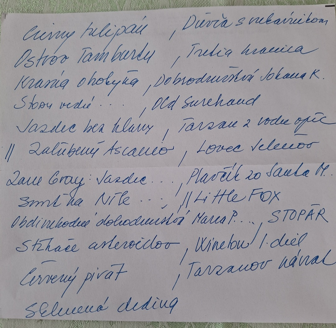 Knihy zbierka edícia Stopy, zoznam titulov v popise inzerátu - 2