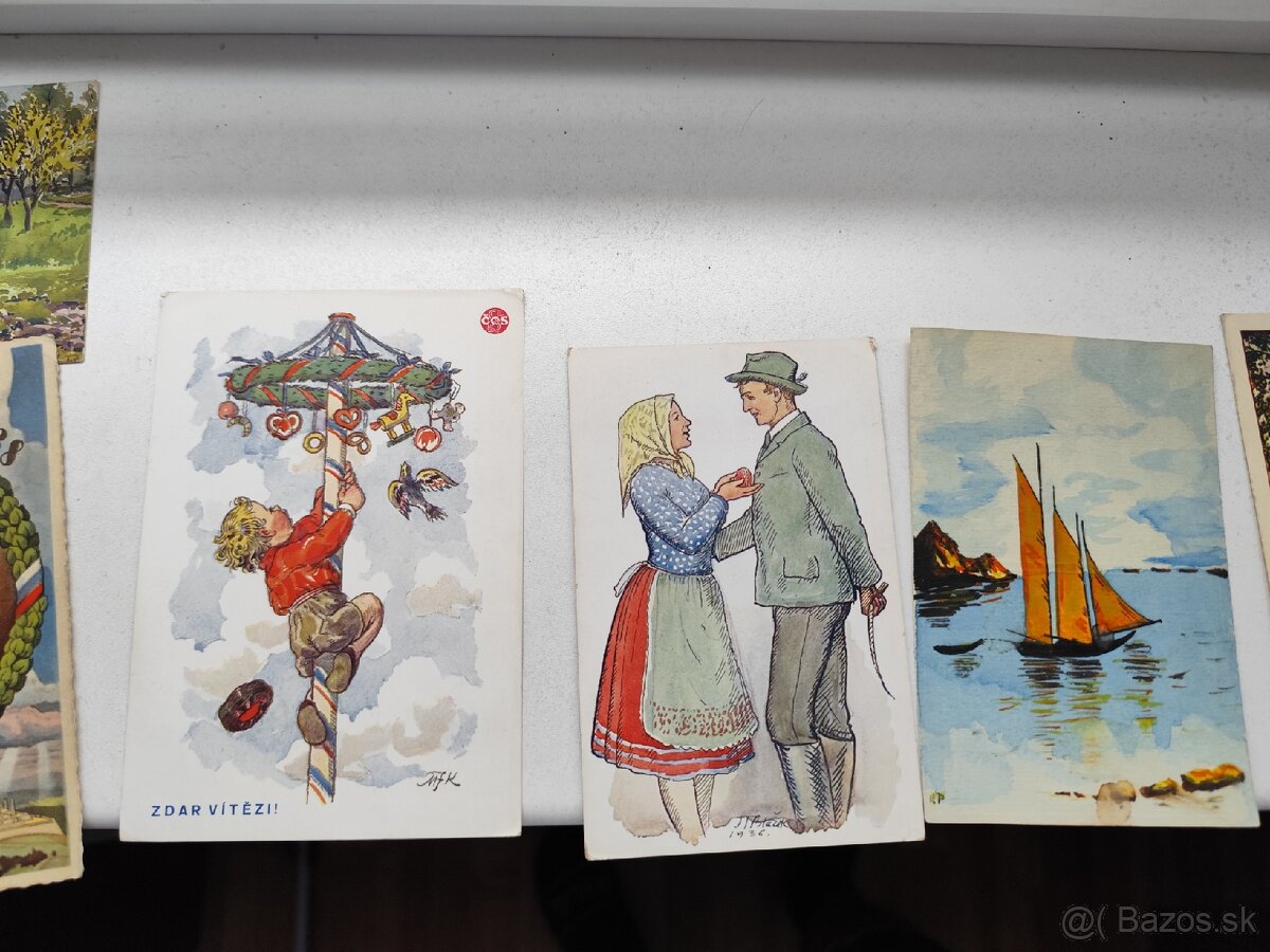 Staré pohladnice - 2
