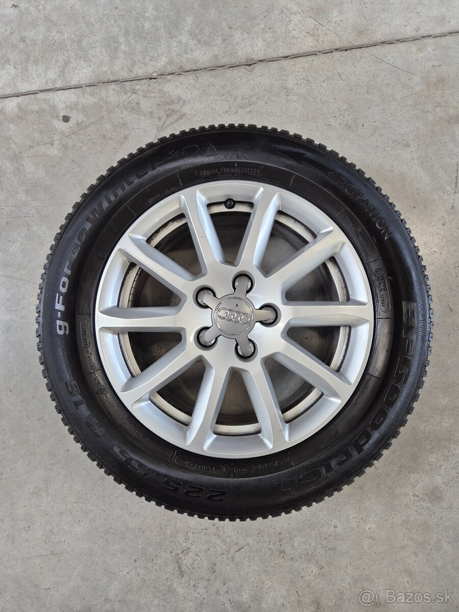 Audi 5x112 R16 + zimné pneumatiky - 2