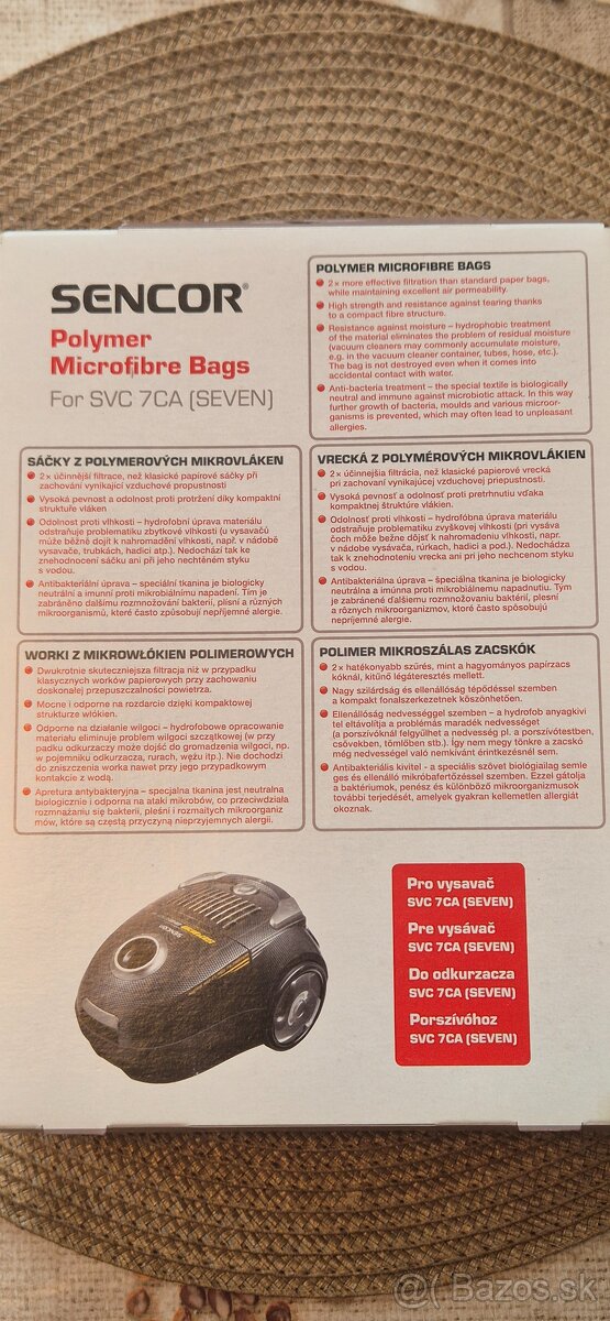 Sencor sáčky do vysávača - 2