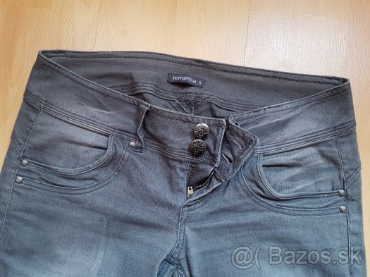 Sivé dámske Terranova nohavice, S - 2